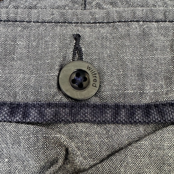 Aritzia Wilfred  Blue Shorts Size 0 - Picture 5 of 6